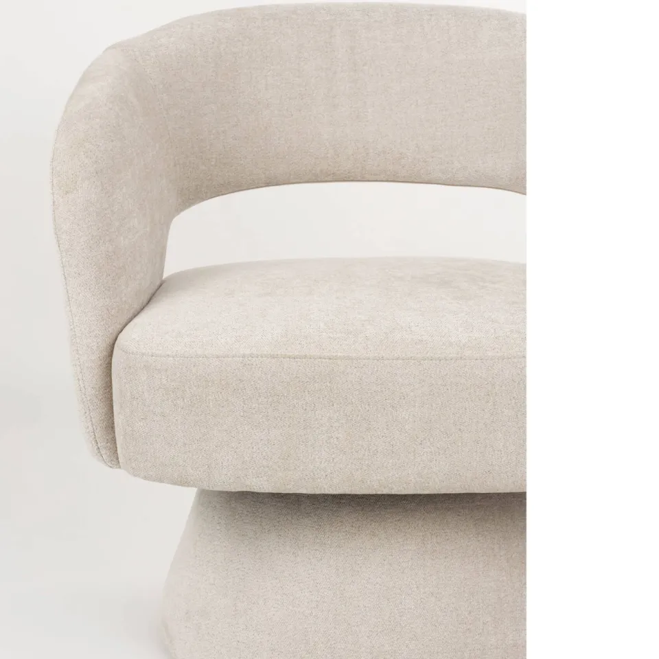 Housecraft Living fauteuil Charina beige, foto 7