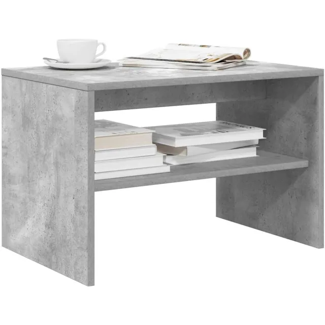 vidaXL Tv-meubel 60x40x40 cm bewerkt hout betongrijs