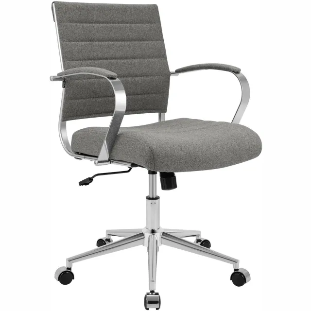 Luxe Comfort Monza 0064 bureaustoel - stof - grijs