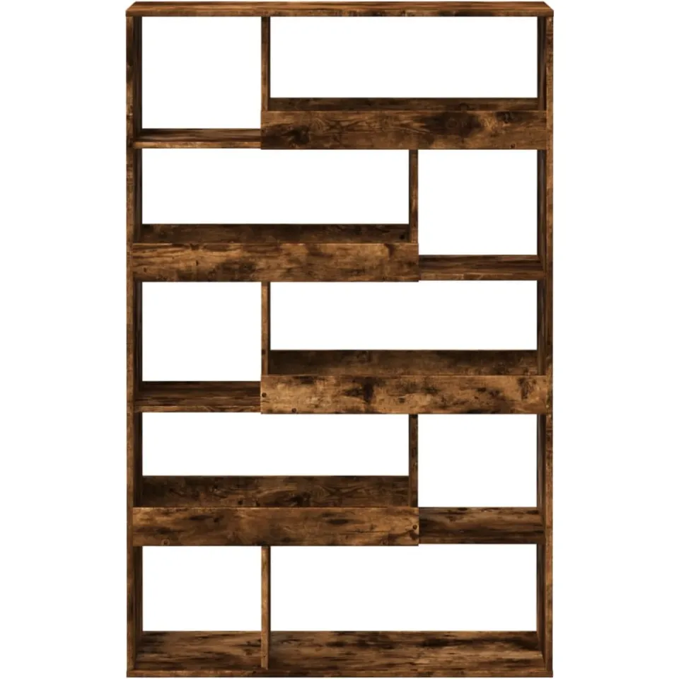 vidaXL kamerscherm 100x33x156,5 cm bewerkt hout gerookt eikenkleurig Bruin