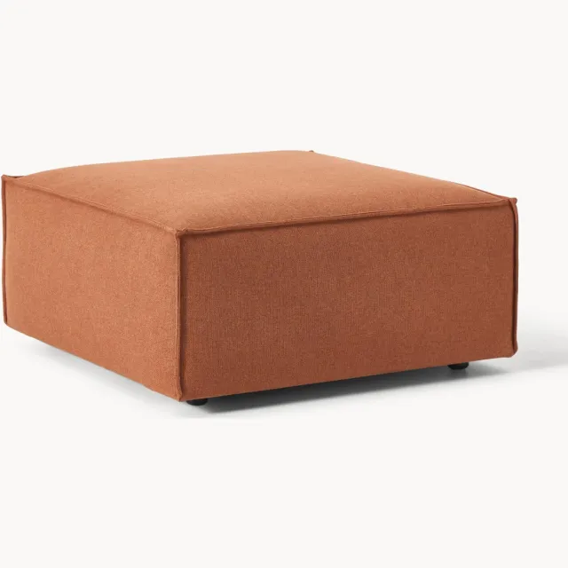 Westwing Collection Voetenbank Lennon Terracotta