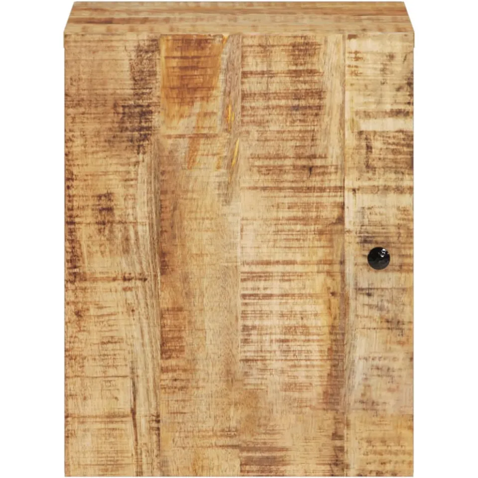 vidaXL Badkamerwandkast 38x33x48 cm massief mangohout bruin, foto 4