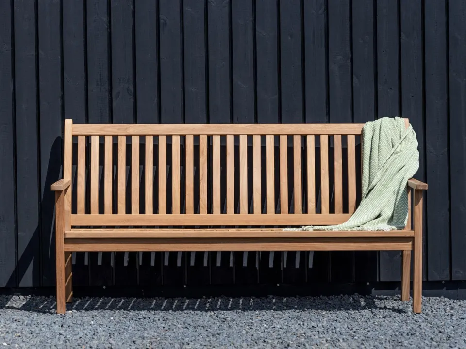 Sunyard Furniture Sunyard Oxford tuinbank 150cm bruin, foto 4