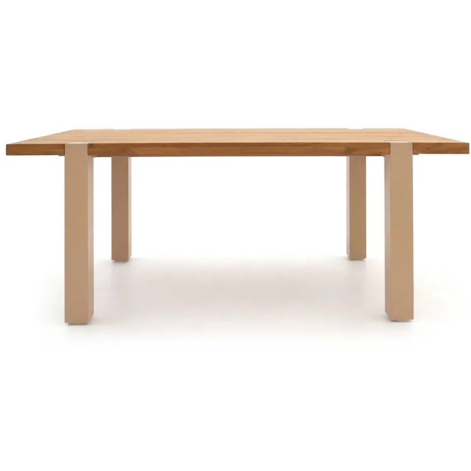 Hartman tuinmeubelen Hartman Almeria dining tuintafel 200x100x77cm taupe, foto 2