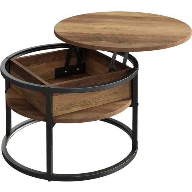Vicco Marlo Salontafel – 57 x 57 cm Hout