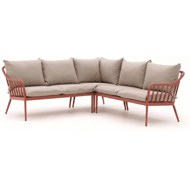 Manifesto Furniture Manifesto Celante lounge hoekset 3-delig 5-zits oranje, foto 2