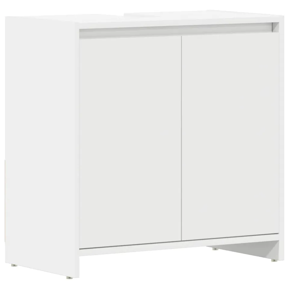 vidaXL Badkamerkast 60x33x60 cm bewerkt hout wit