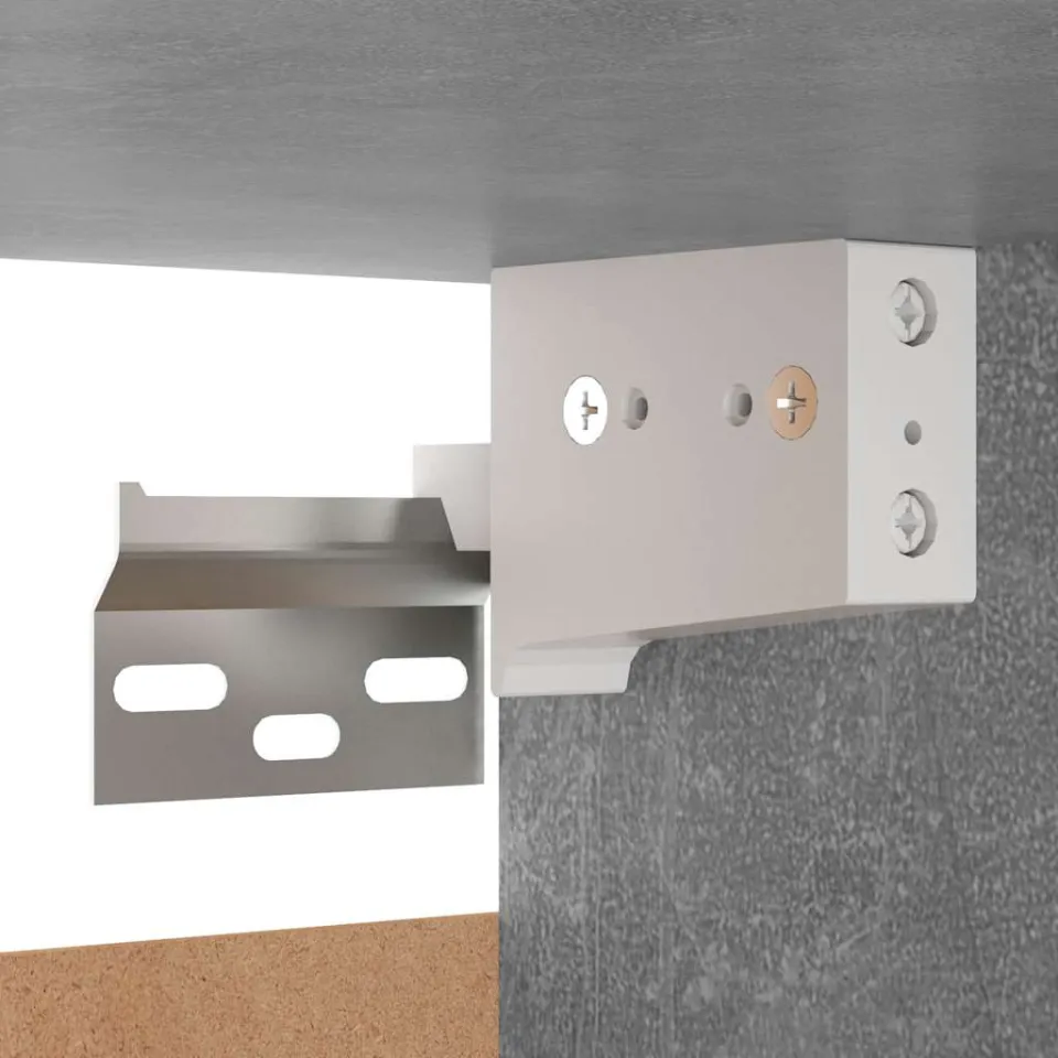 vidaXL Tv-meubelen 7 st 30,5x30x60 cm bewerkt hout betongrijs grijs, foto 4