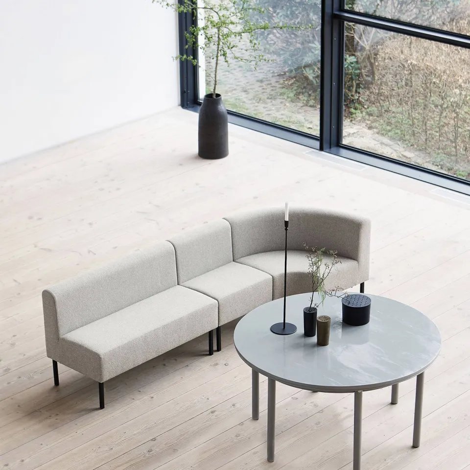 House Doctor modulaire eetkamerbank hoek naturel, foto 5