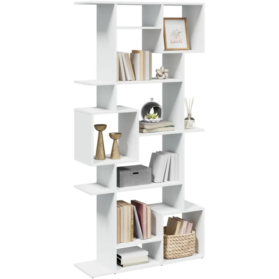 vidaXL Boekenkast 92x29x188 cm bewerkt hout wit