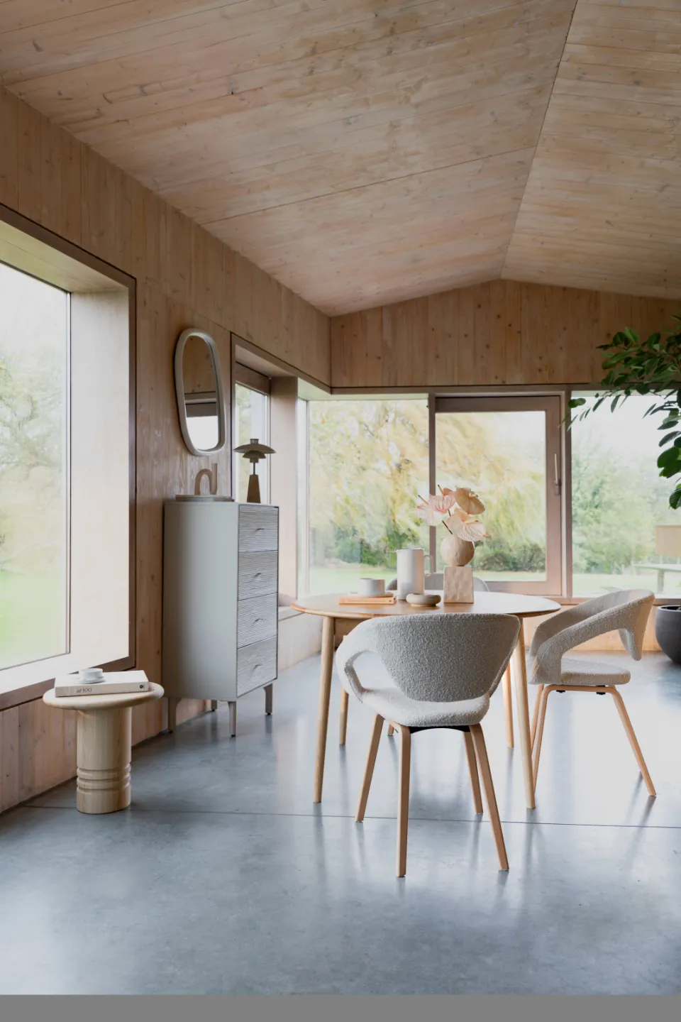 Zuiver Flexback eetkamerstoel beige, foto 5