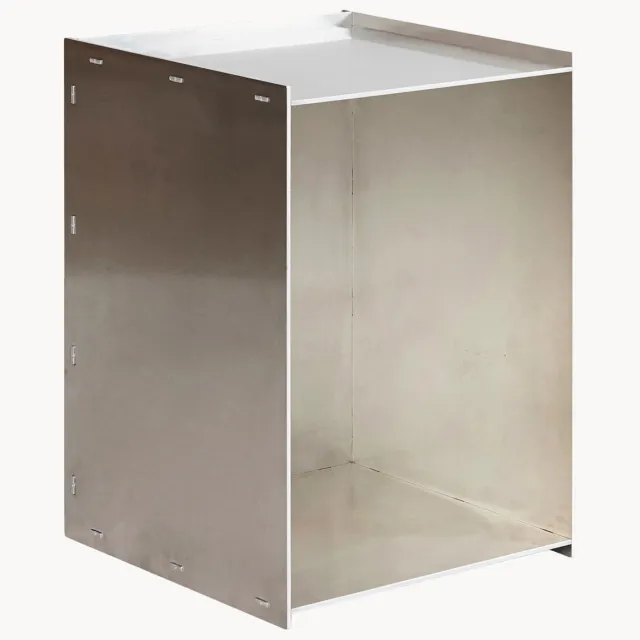 FRAMA Tafel Rivet Zilverkleurig