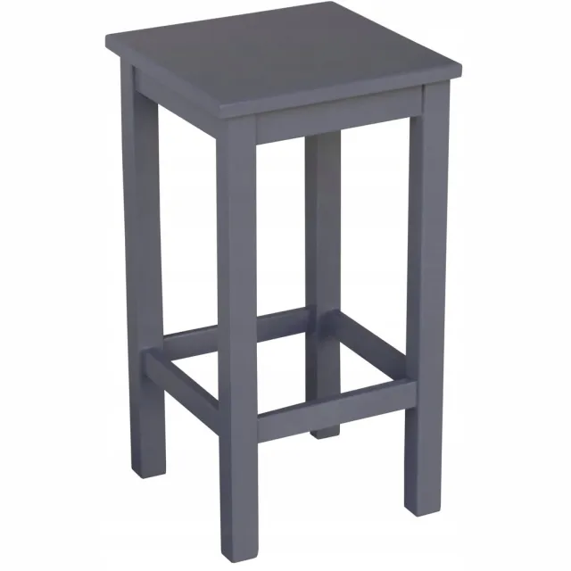 Metdrew Antraciet Houten Barpot 60cm - Stijlvol & Robuust