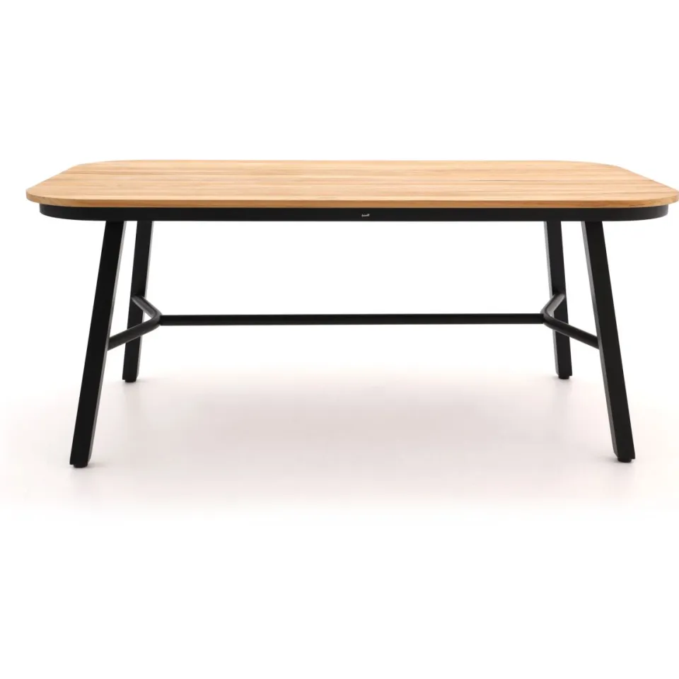 Hartman tuinmeubelen Hartman Tubb dining tuintafel 185x100cm Zwart