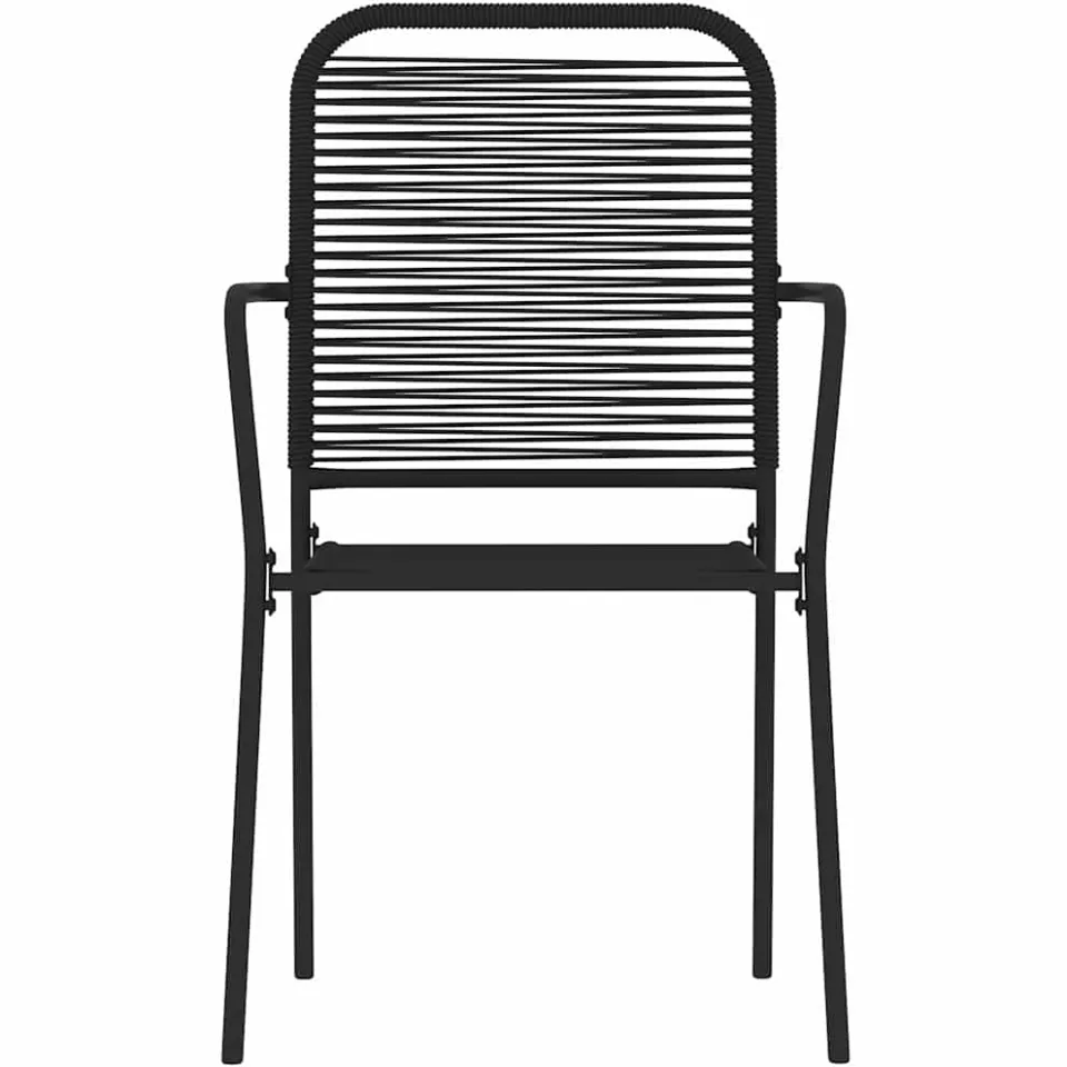 vidaXL 7-delige Tuinset zwart, foto 4