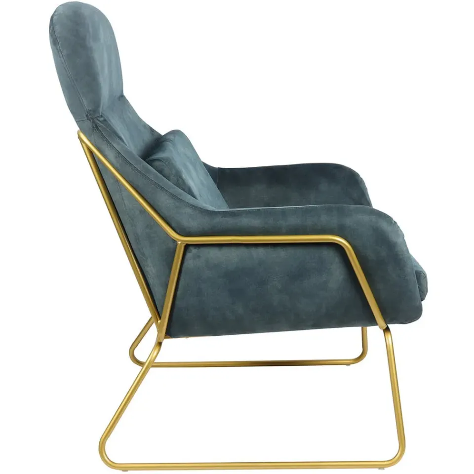 Fauteuil Adriana blauw, foto 3