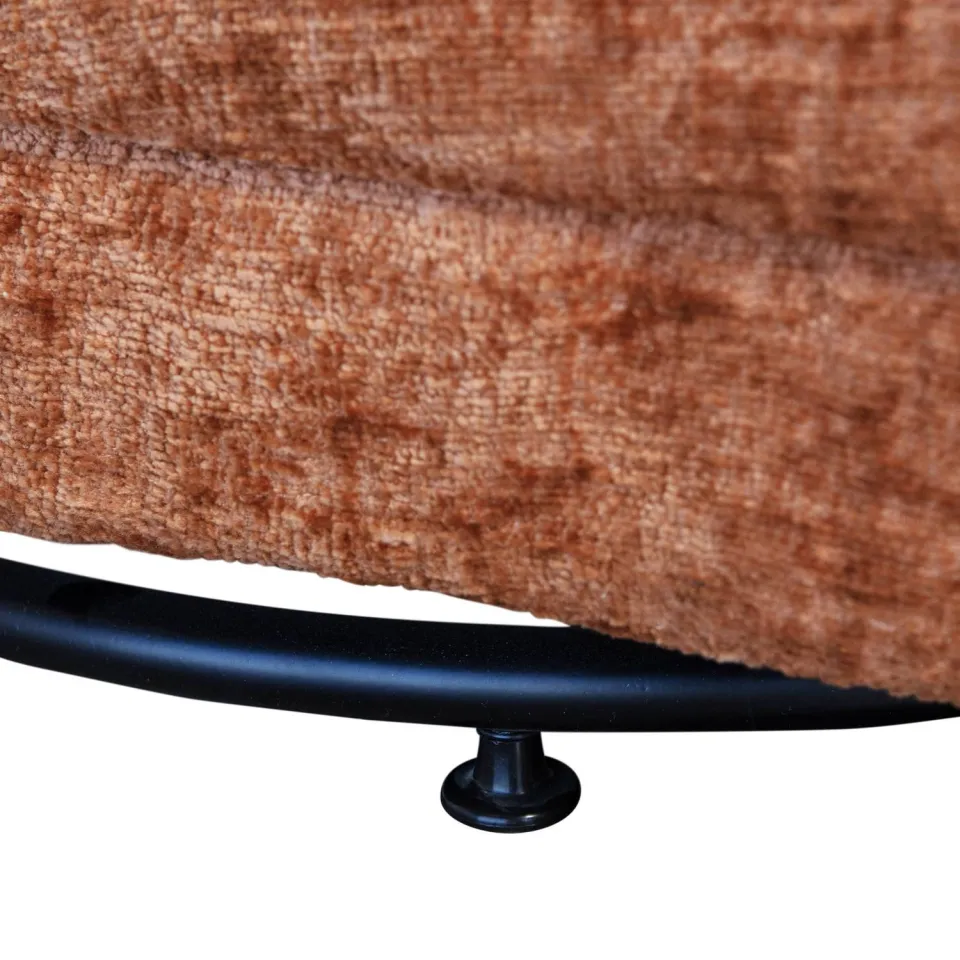 WOOOD Atty Draaifauteuil - Grove Melange - Grijs - 75x74x65, foto 7