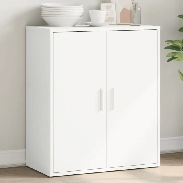 vidaXL Dressoir 60x31x70 cm bewerkt hout wit, foto 2