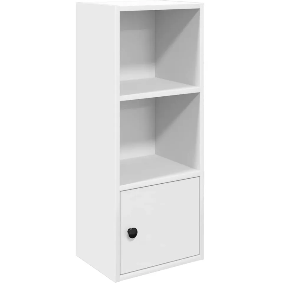 vidaXL Boekenkast 31x24x77 cm bewerkt hout wit, foto 3