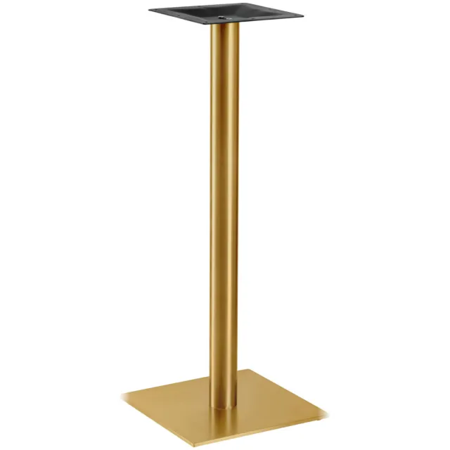 Vega Statafelzuil voor binnen Orio; 42x42x108 cm (BxLxH); goud; vierkant