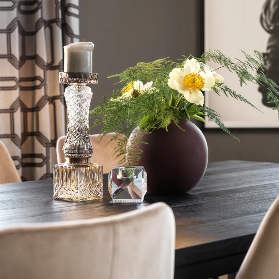 Rowico Home Everett houten eettafel zwart - 220 x 100 cm, foto 4