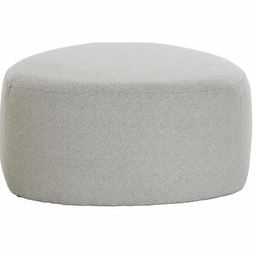 Light & Living Poef Liberia - Beige - 68x68x35cm - Modern Bruin