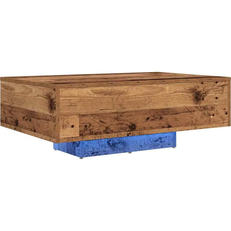 vidaXL Oud hout 85 x 55 x 31 cm Bewerkt hout bruin, foto 4