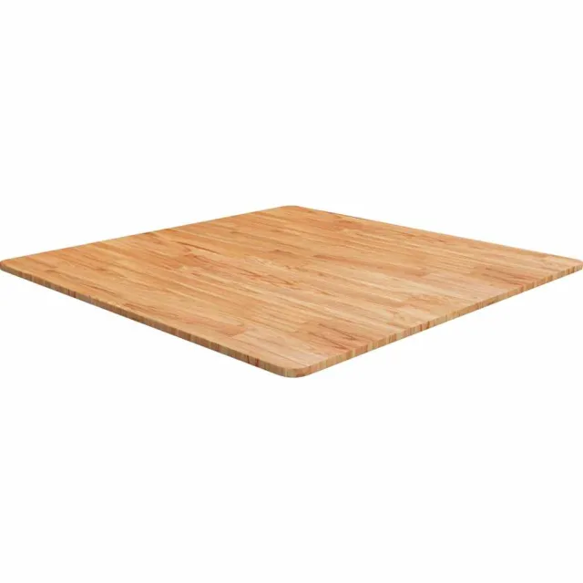 vidaXL Tafelblad vierkant 90x90x1,5cm massief eiken lichtbruin