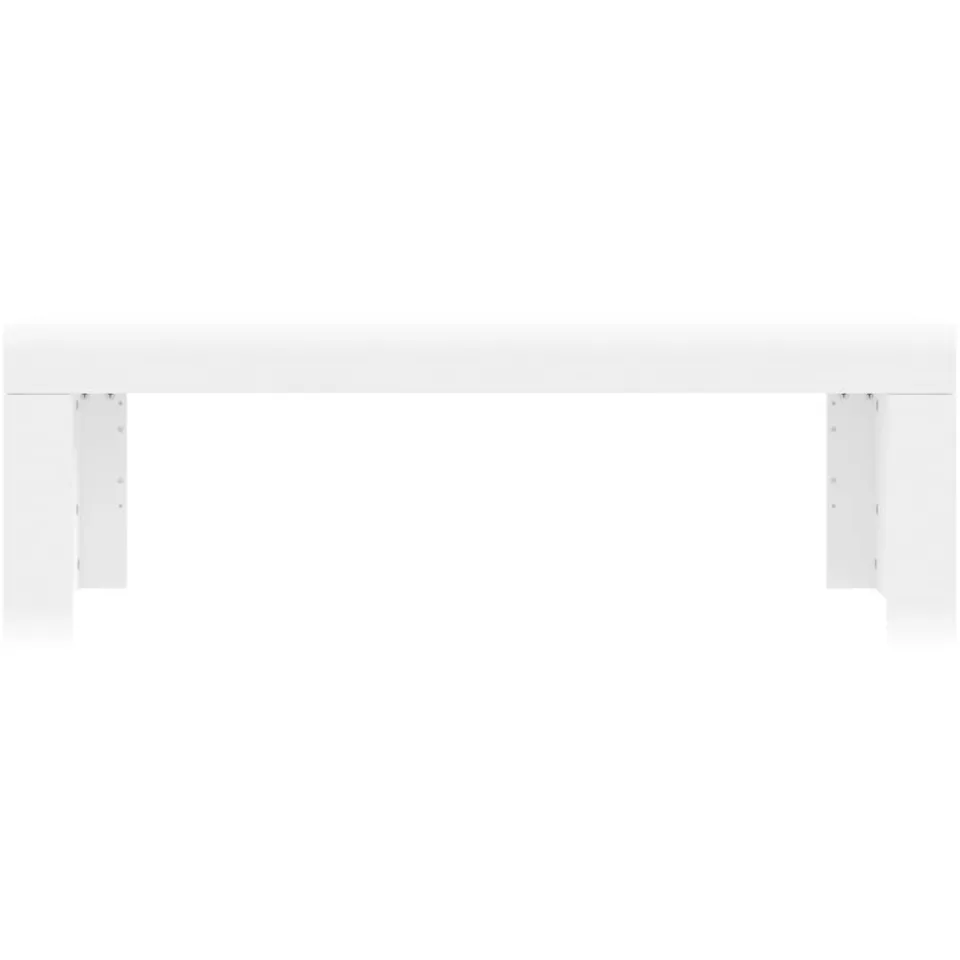 vidaXL Salontafel 102x50x36 cm bewerkt hout wit