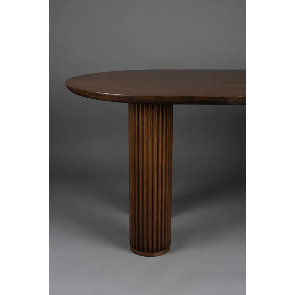 Dutchbone eetkamertafel Dean bruin, foto 5