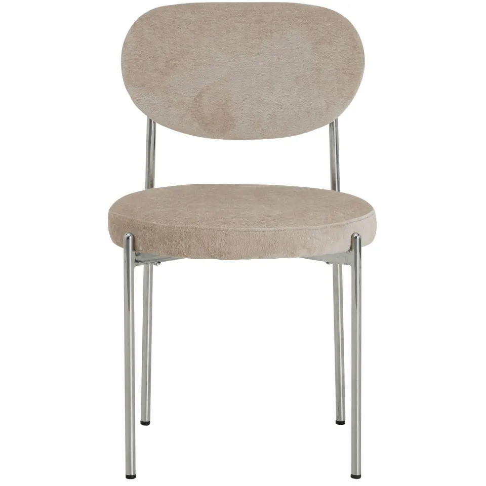 NOUS Living eetkamerstoel Kian beige, foto 5