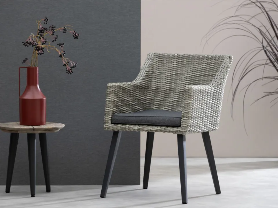 Manifesto Furniture Manifesto Matese dining tuinstoel grijs, foto 4
