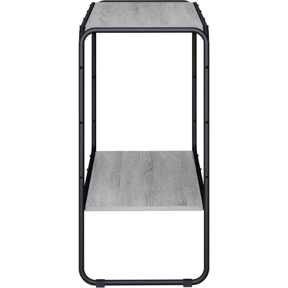 vidaXL Dressoir Grijs Sonoma 93.5 x 38 x 75 cm Bewerkt hout, foto 4