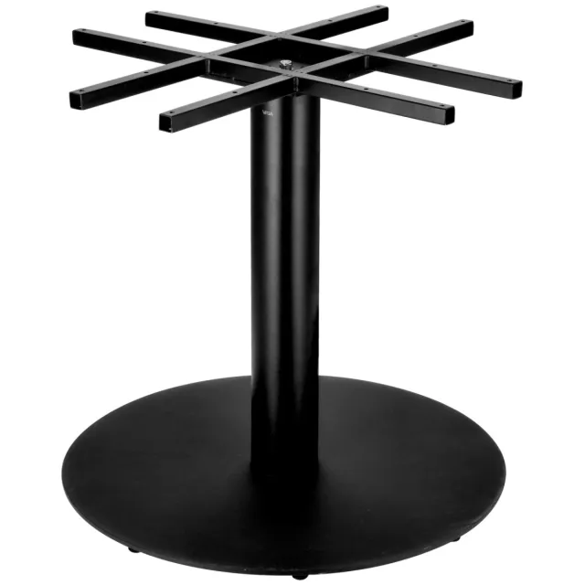 Vega Tafelzuil voor binnen Goliat; 74x72 cm (ØxH); zwart; rond