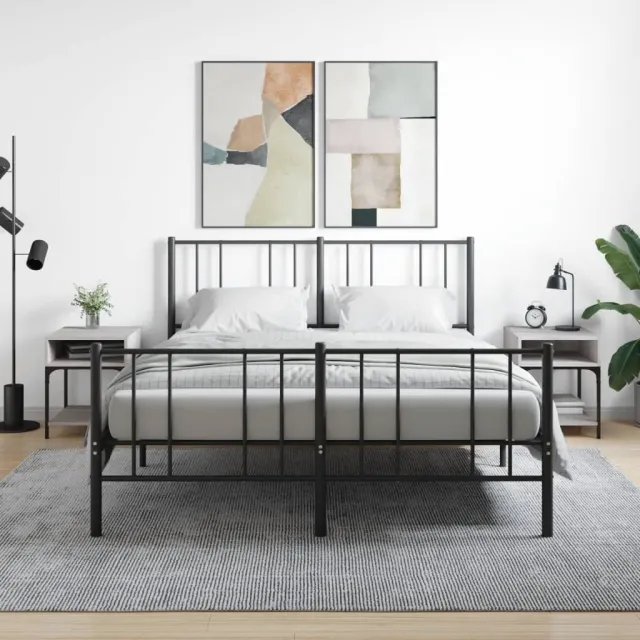 vidaXL Nachtkastjes 2 st 40x41x50 cm bewerkt hout bruin eikenkleur, foto 2