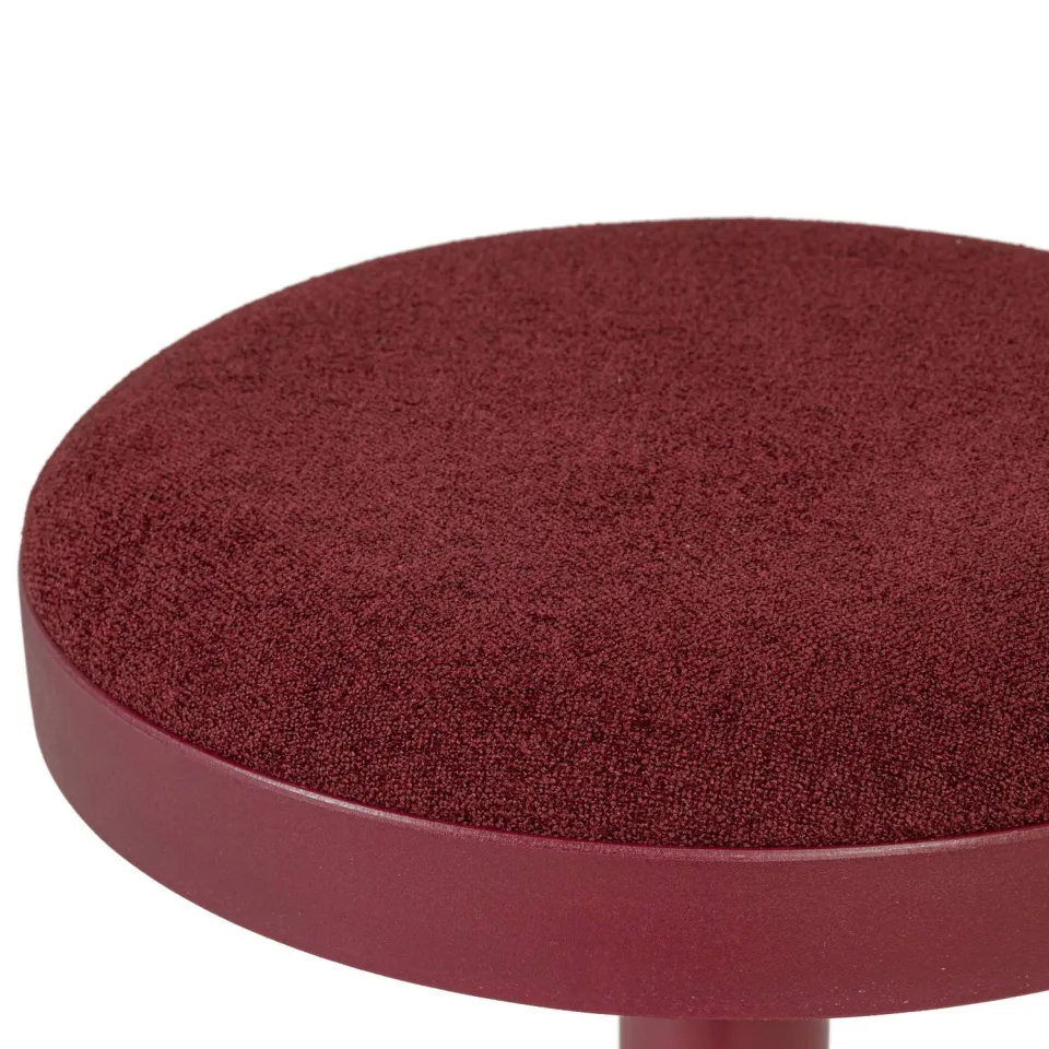 WOOOD Mevo barstoel bordeauxrood, foto 6