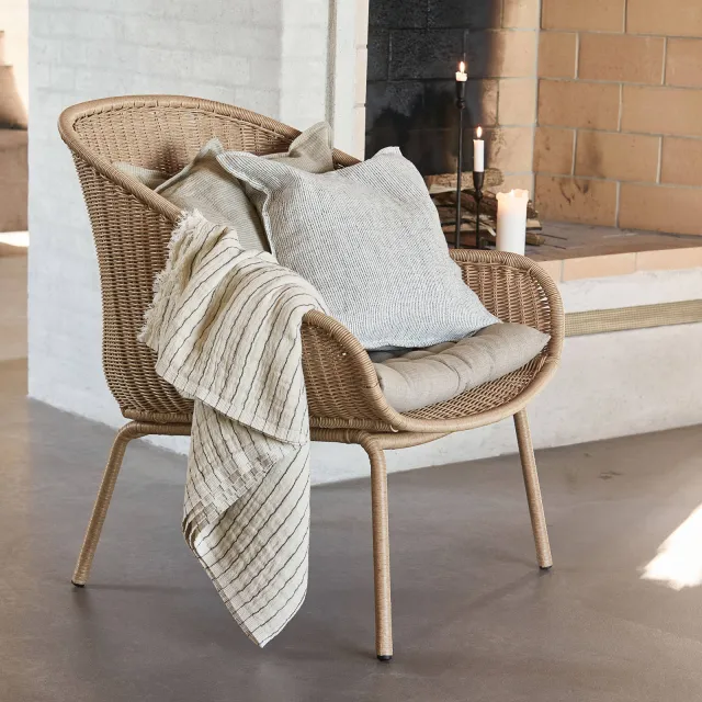 House Doctor fauteuil Hapur Naturel