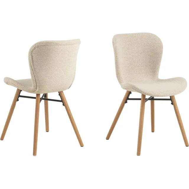 Giga Living Eetkamerstoel Zaria Beige - Giga Living