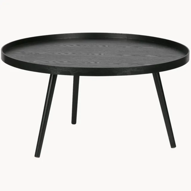 WOOOD Ronde salontafel Mesa Zwart