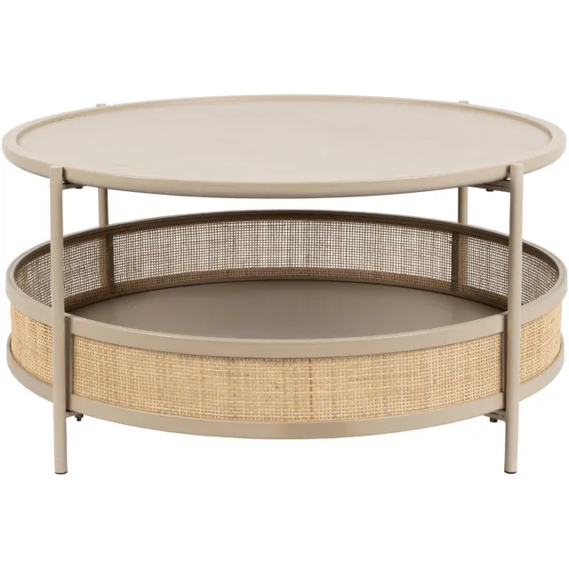 Puur Snogge salontafel 80 cm zand