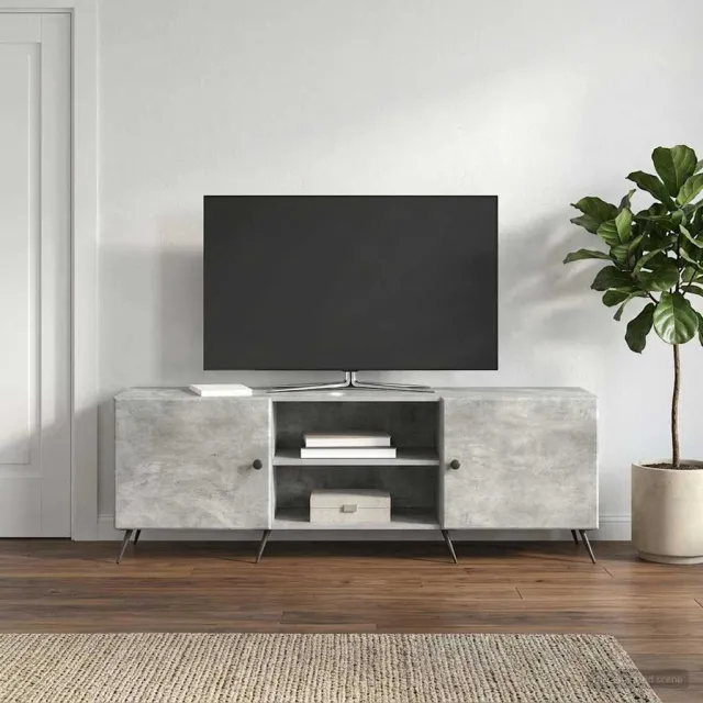 vidaXL TV-kast 150 x 31 x 50 cm Betongrijs Bewerkt hout