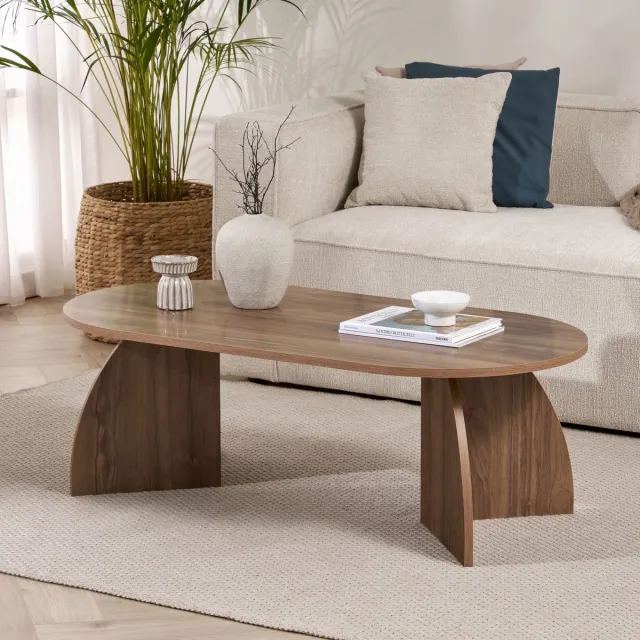 Skye Decor Coffee Tafel – Walnut Okkernoot