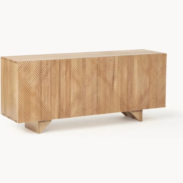 Westwing Collection Dressoir Louis van essenhout Bruin