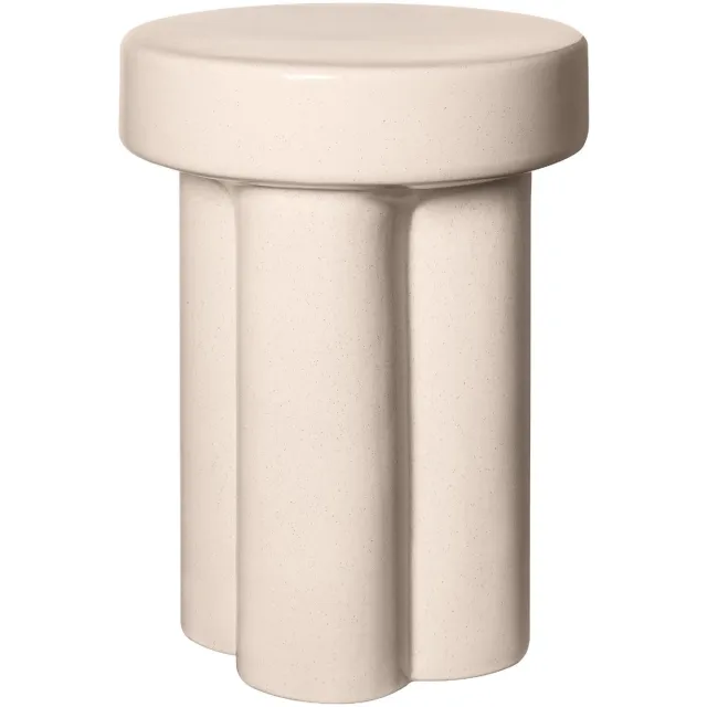 Blomus Keramische Kruk - Toru - Hoog - 1 Stuk - Lily Wit Wit / Ivoor