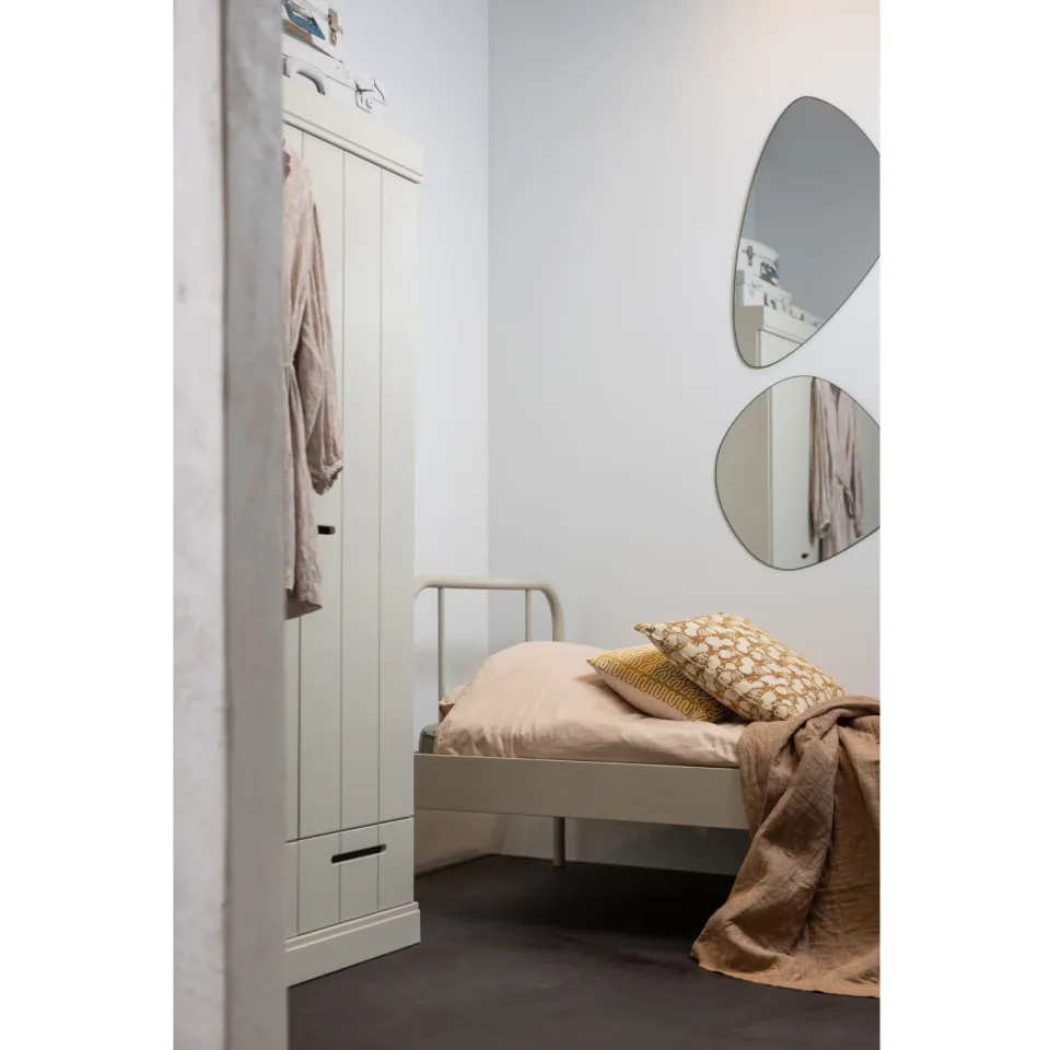 WOOOD Mata bed zandkleurig, foto 6