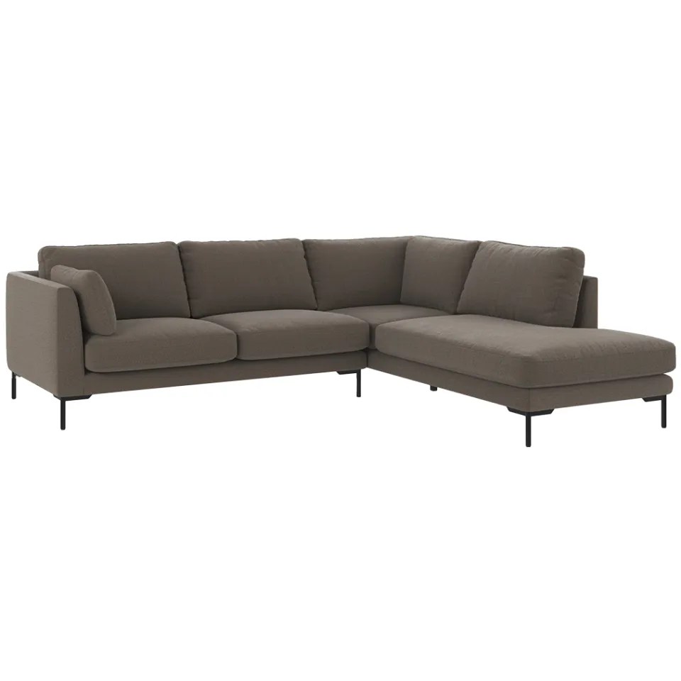 Rowico Home Corwin gestoffeerde hoekbank grijs - rechts - 266 cm, foto 2