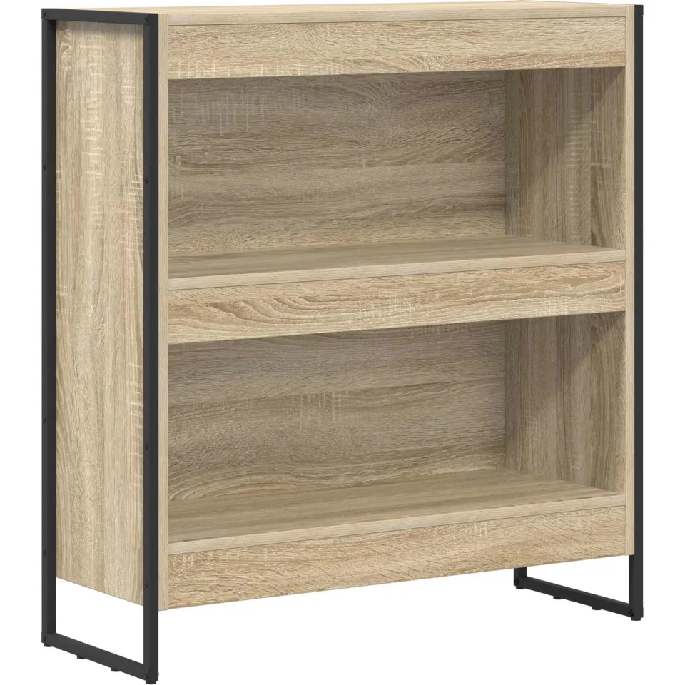 vidaXL Boekenkast 80 x 30 x 86,5 cm Bewerkt hout Sonoma bruin, foto 3