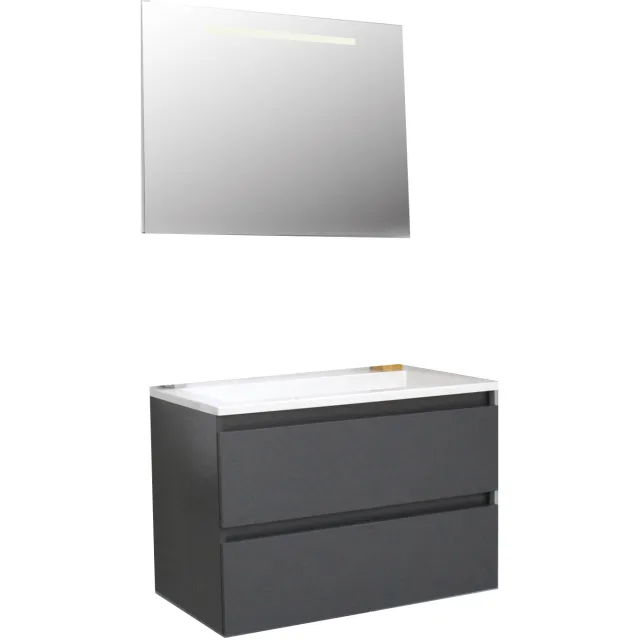 Boss & Wessing Pepper badmeubelset antraciet