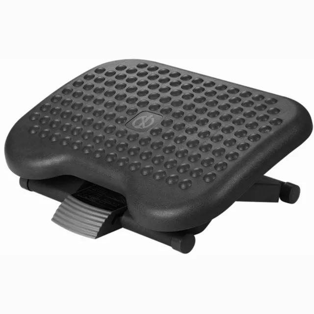 DiscountOffice Ergonomische voetensteun instelbaar zwart