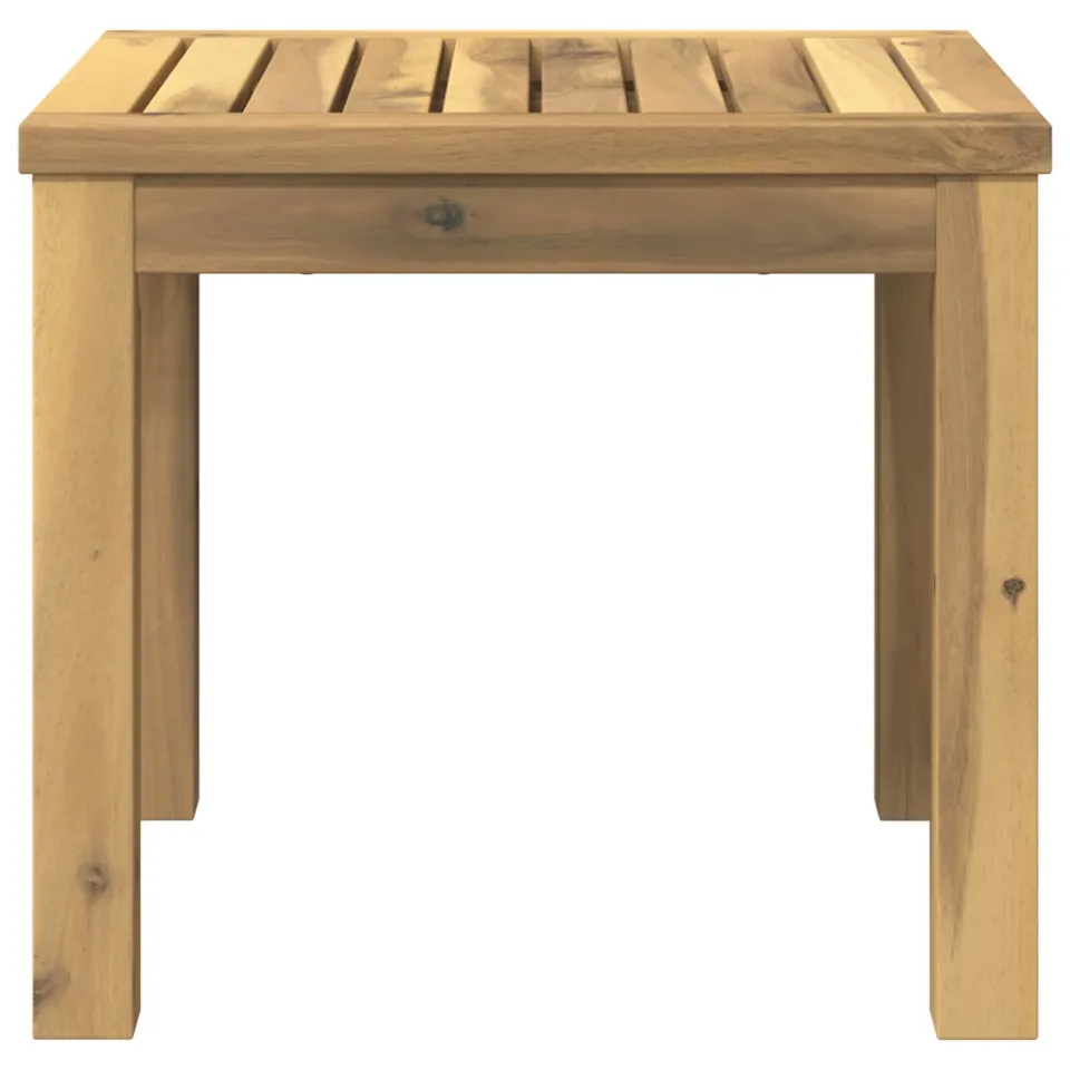 vidaXL Salontafel LAREN Witgewassen 40 x 40,5 x 36 cm Bruin